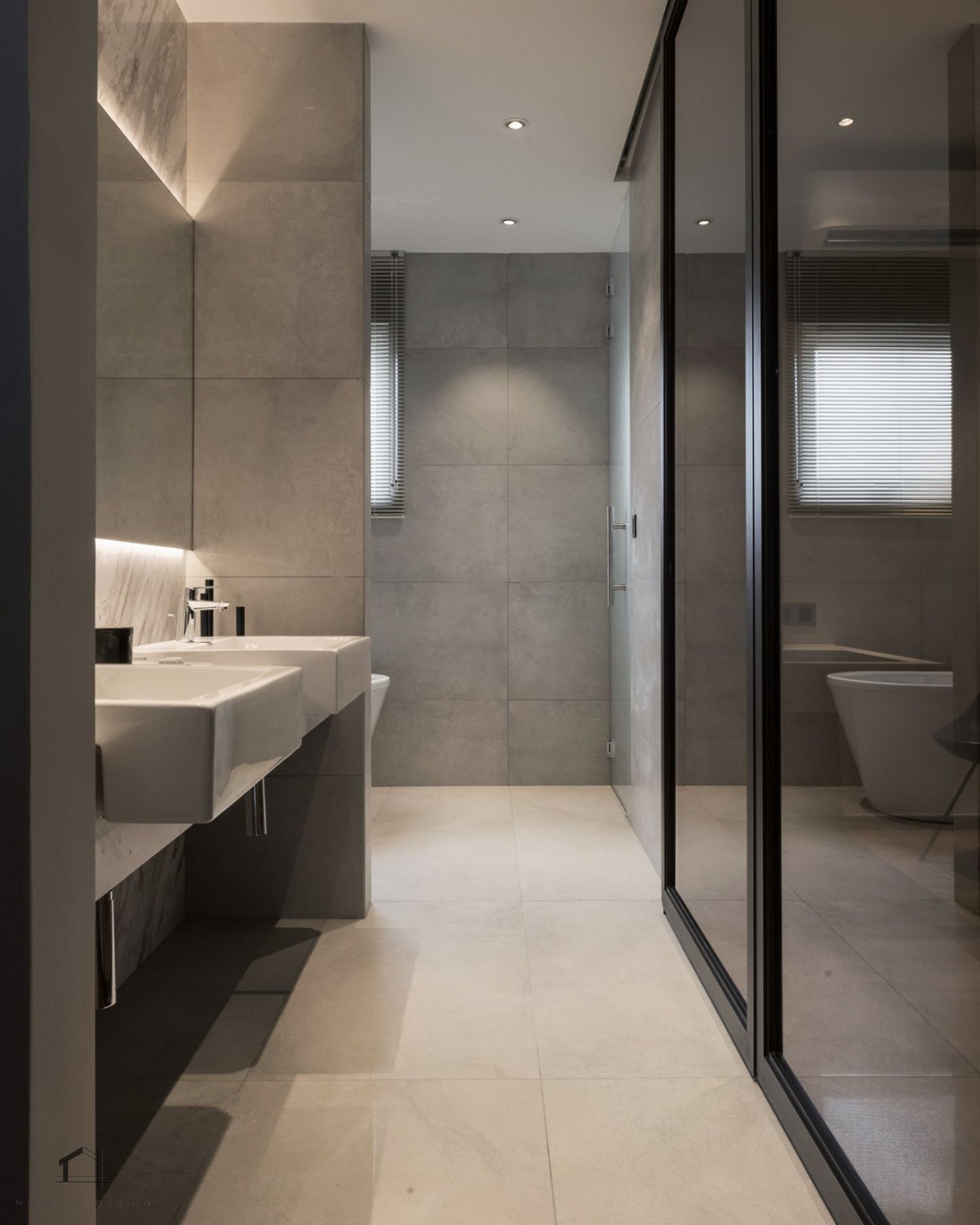 現代簡約 天母俞宅-中古透天裝修