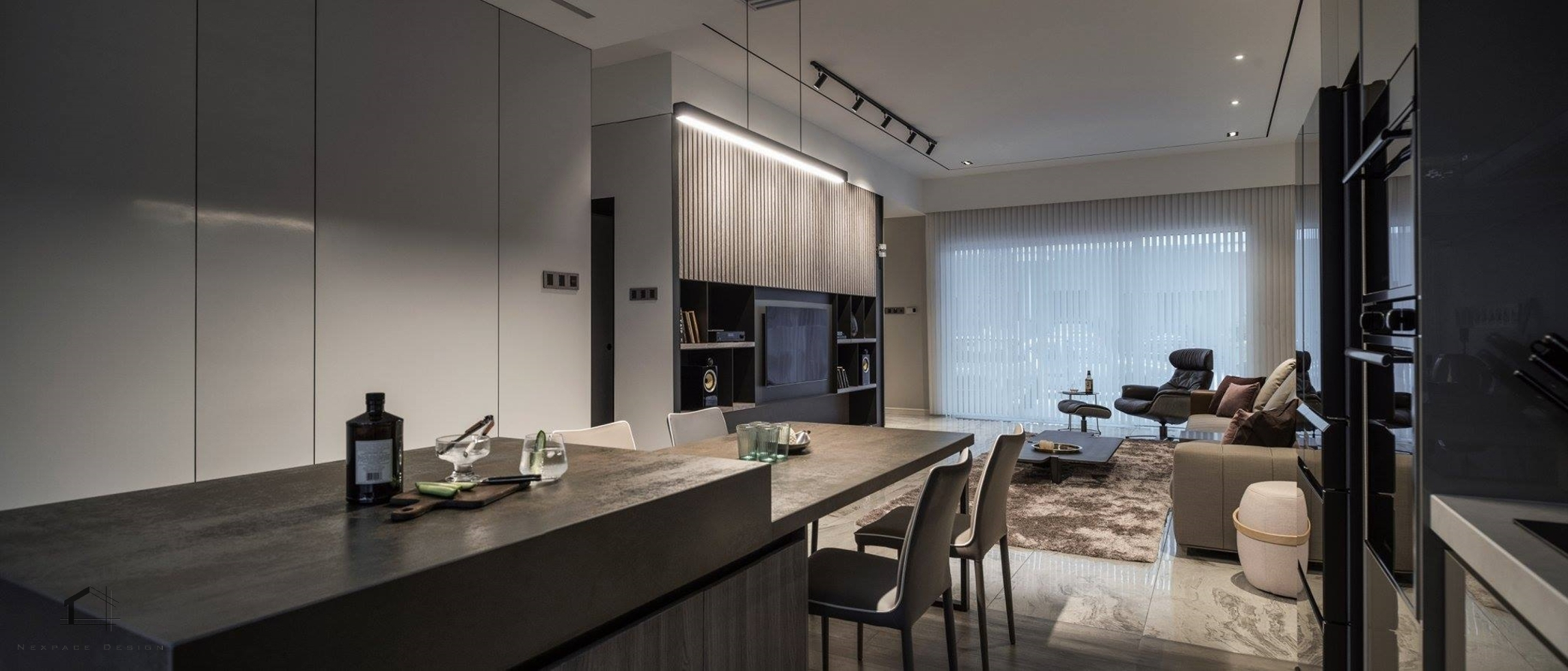 現代簡約 天母俞宅-中古透天裝修