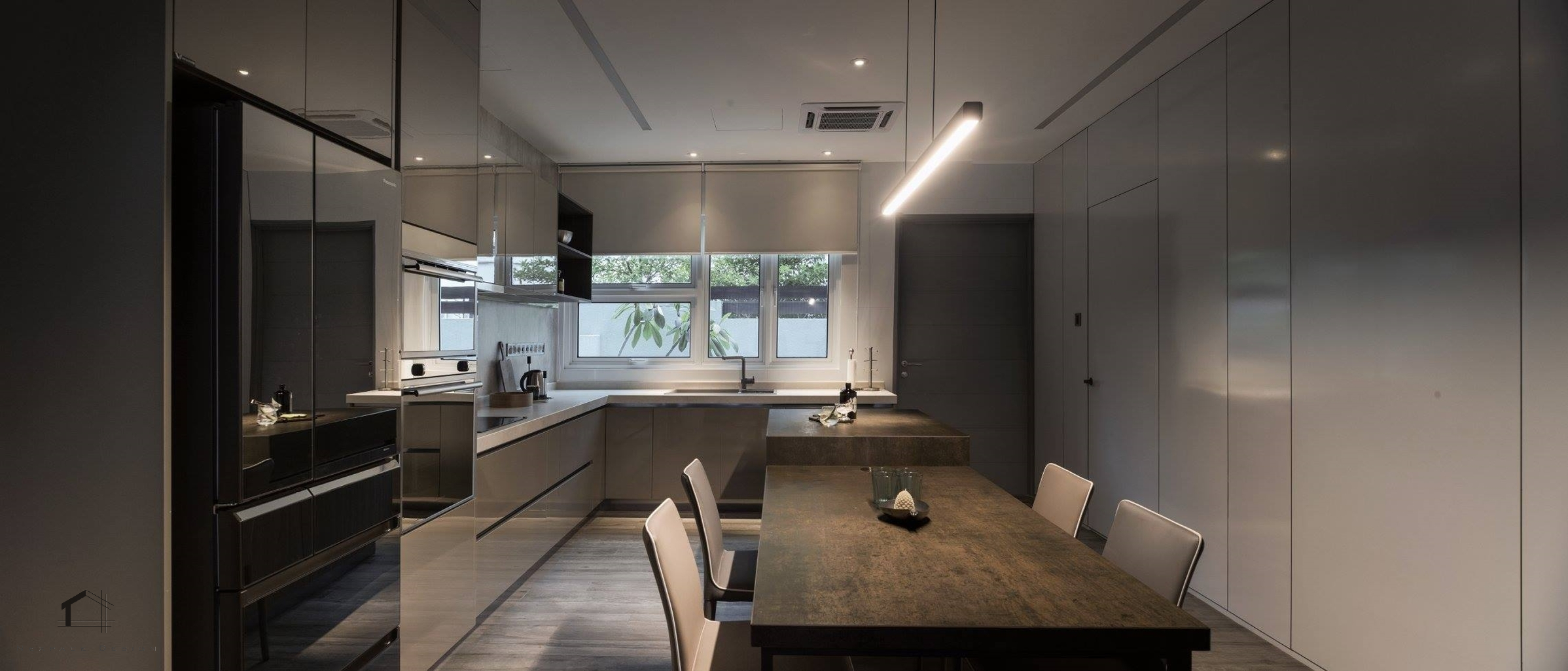 現代簡約 天母俞宅-中古透天裝修