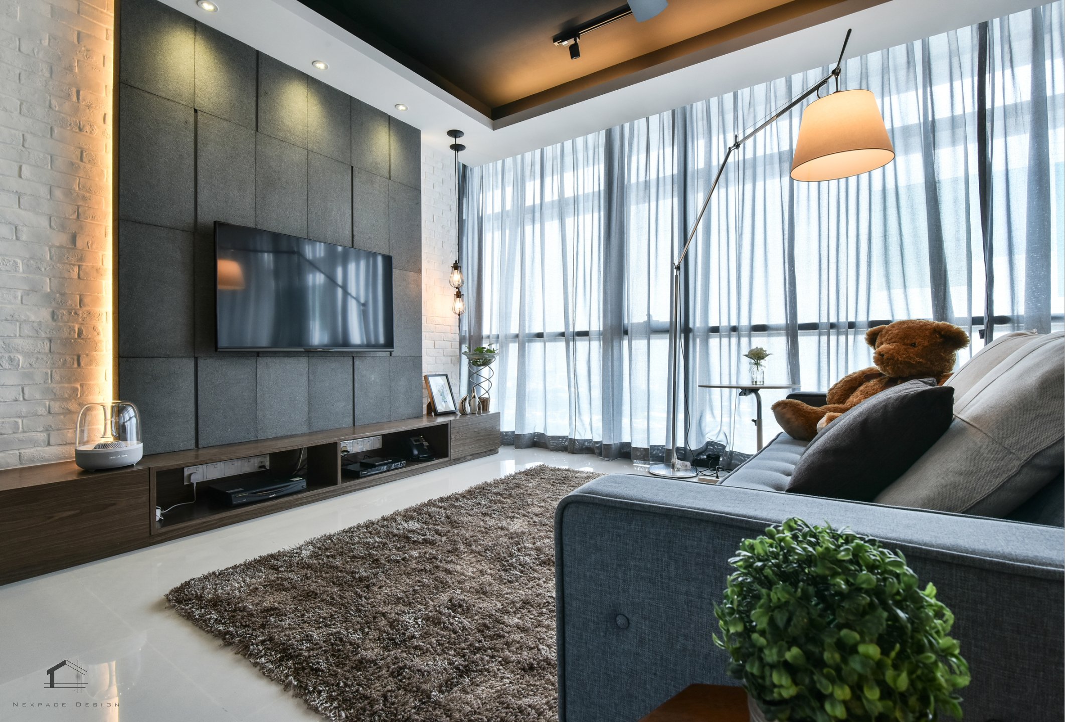 輕工業混搭 新莊林宅-新成屋三房