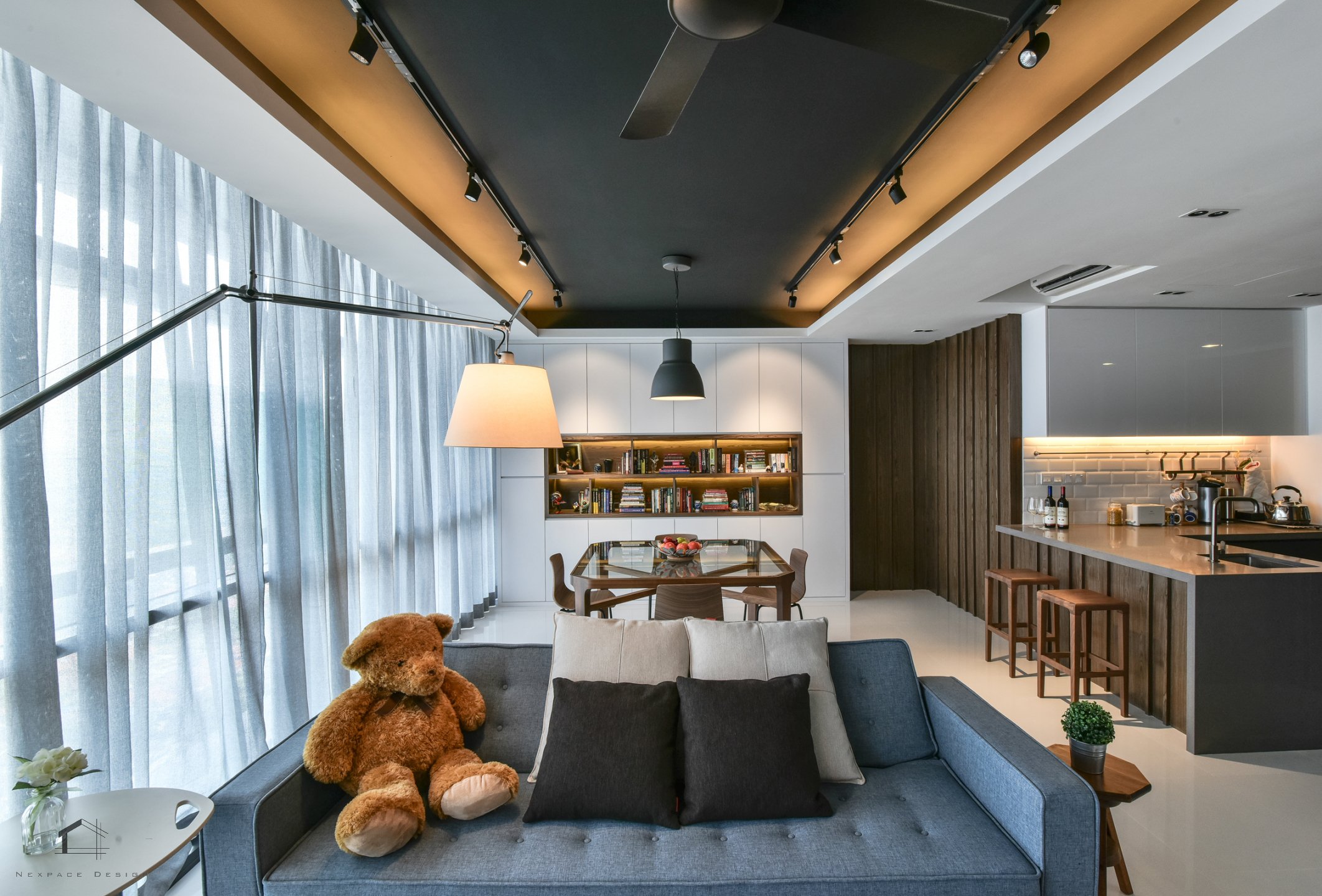 輕工業混搭 新莊林宅-新成屋三房