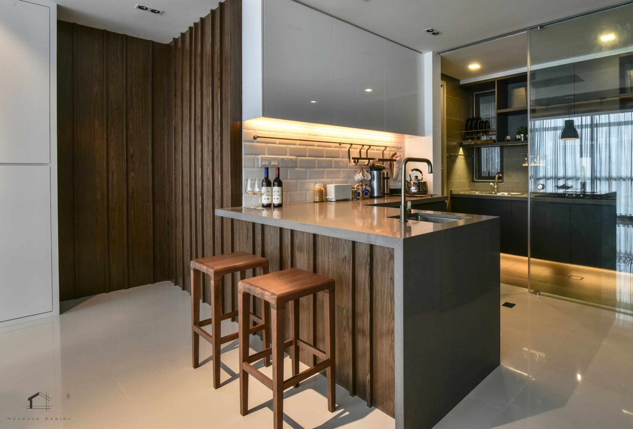 輕工業混搭 新莊林宅-新成屋三房