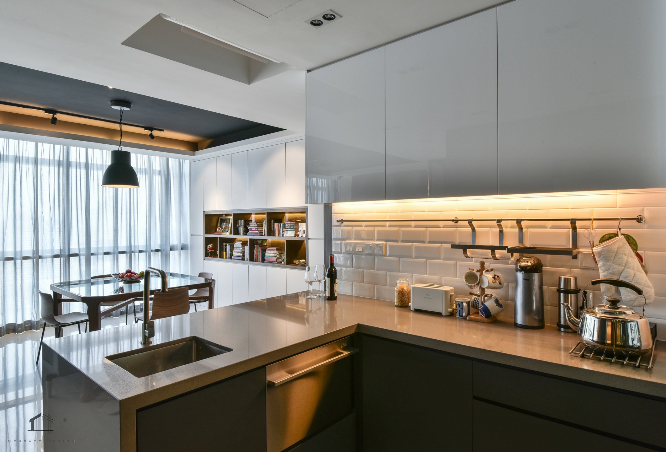 輕工業混搭 新莊林宅-新成屋三房