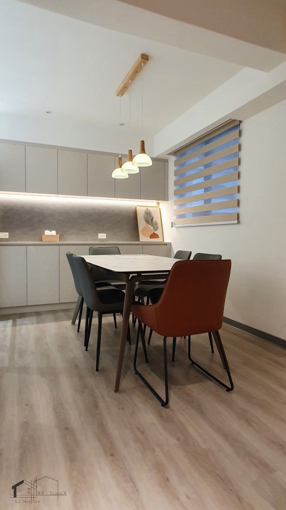 極簡混搭 桃園藝文游宅-透天翻修