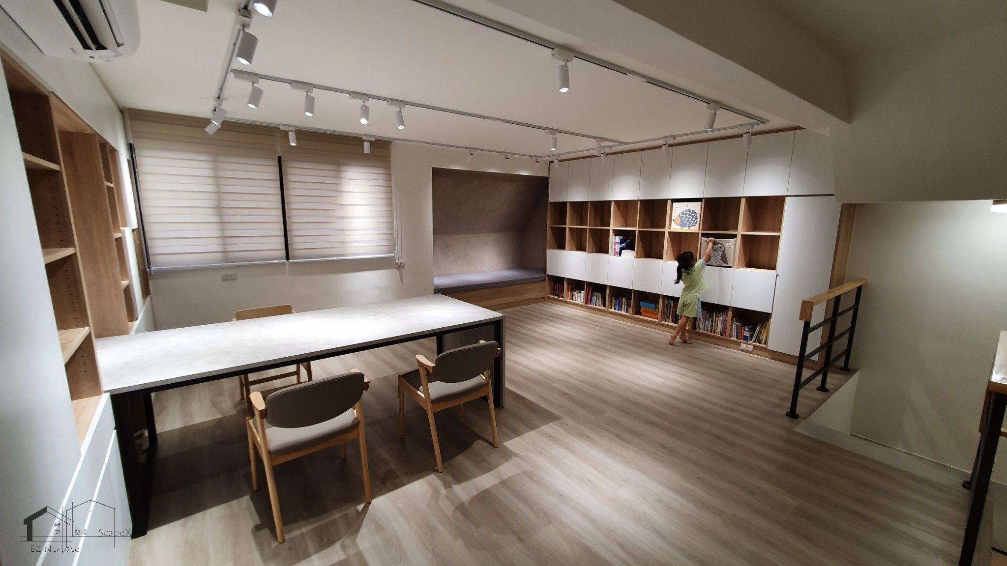 極簡混搭 桃園藝文游宅-透天翻修