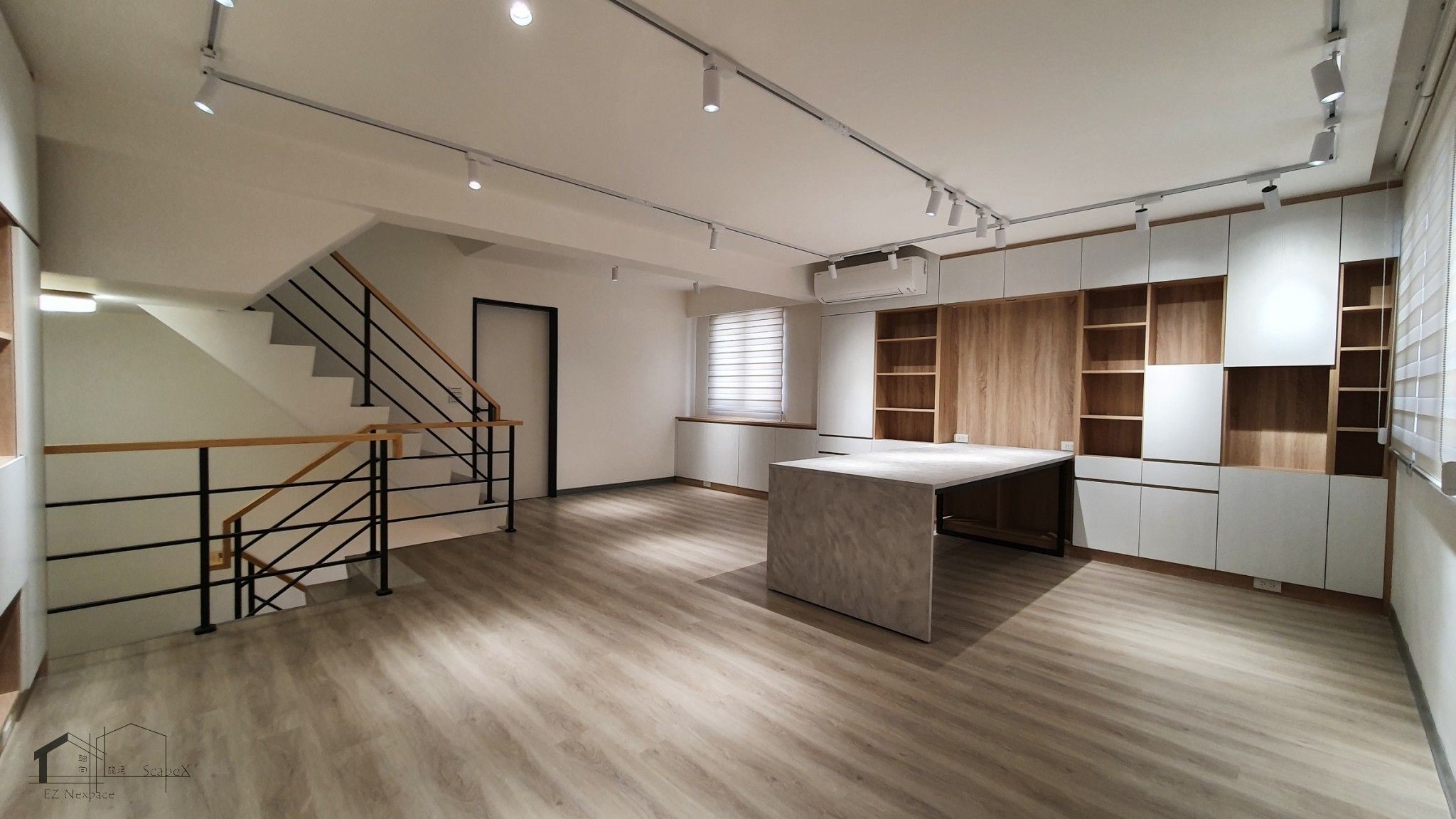 極簡混搭 桃園藝文游宅-透天翻修