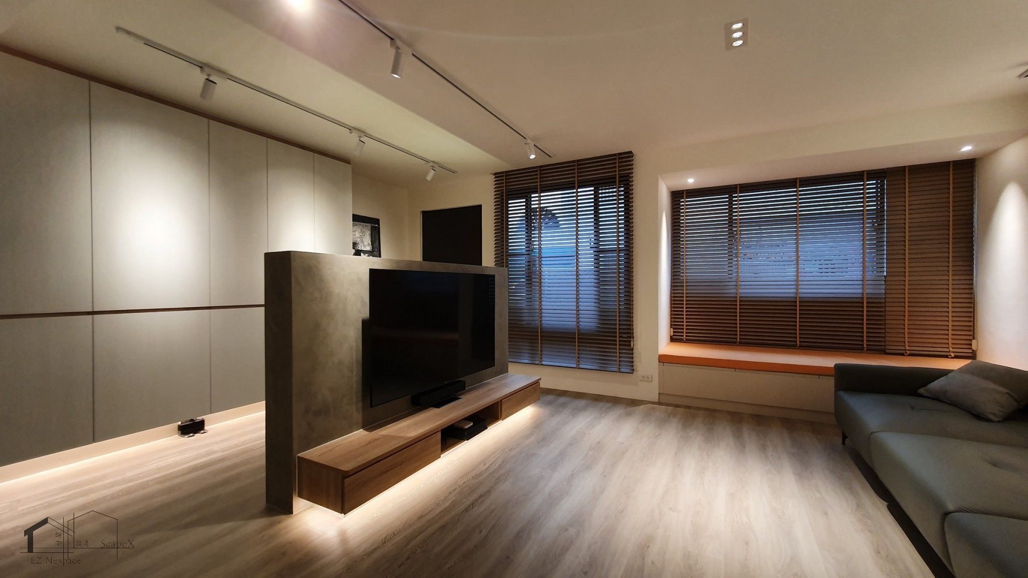 極簡混搭 桃園藝文游宅-透天翻修